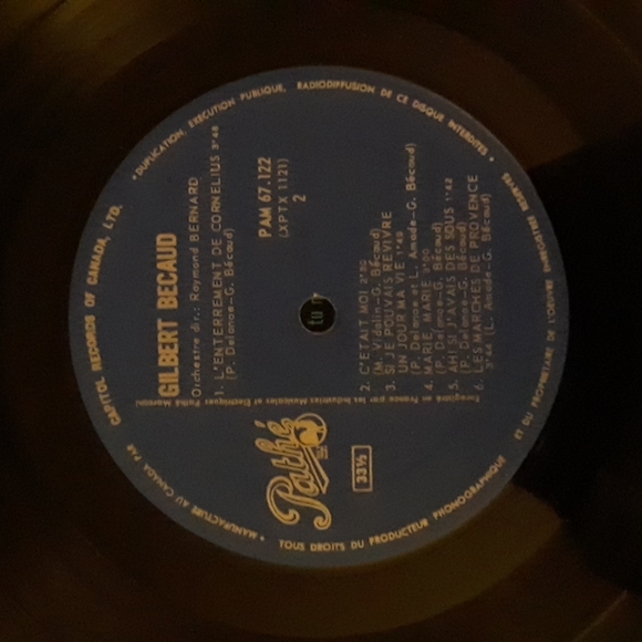 Gilbert Bécaud. Gilbert Bécaud. 1978 - Picture 4 of 4